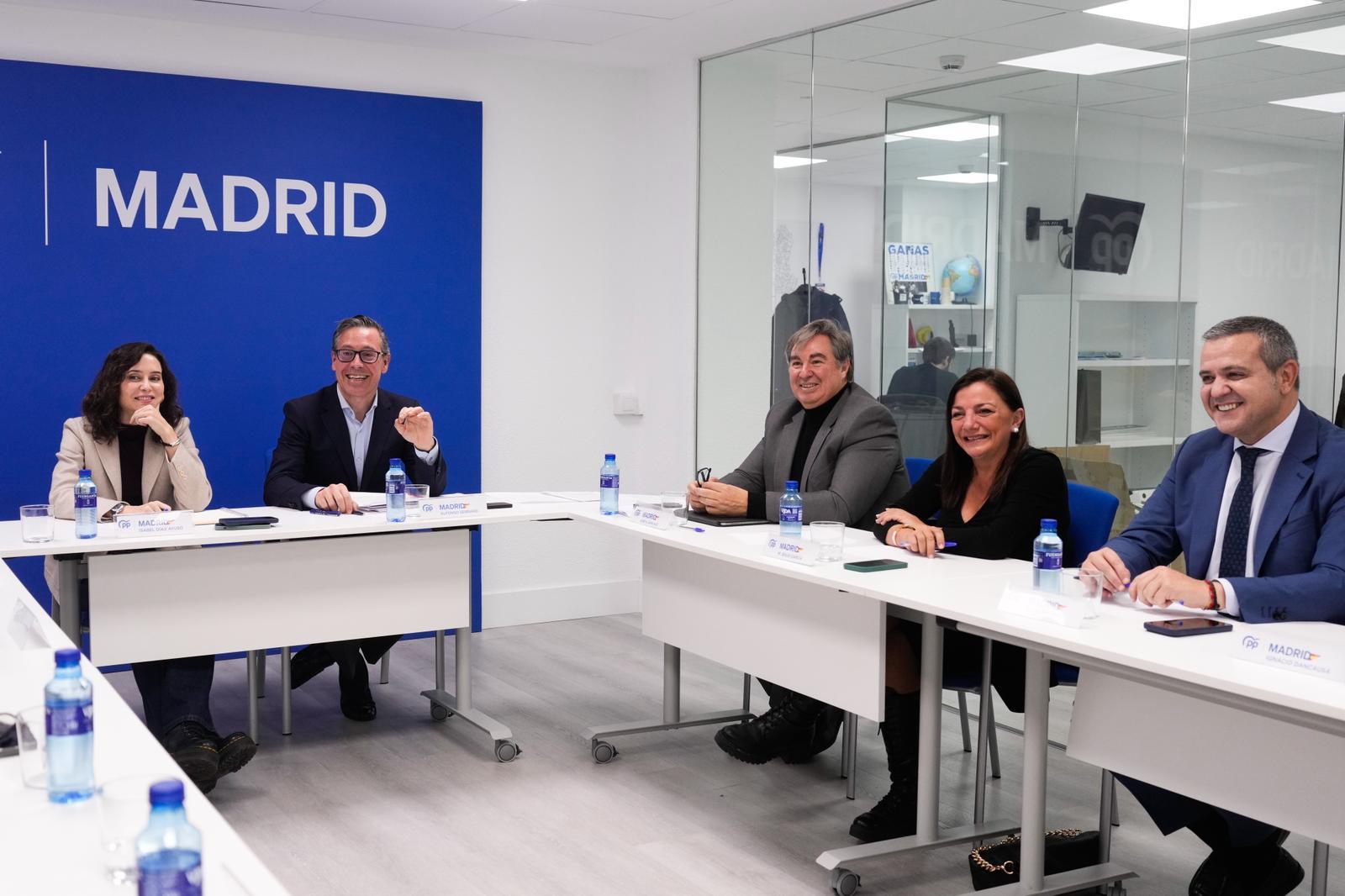 Gestión en la Comunidad de Madrid con la Presidenta
